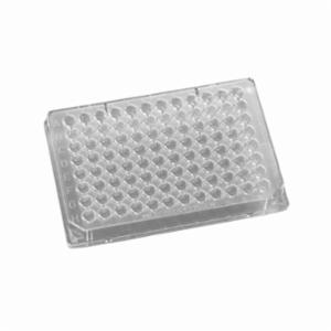 Porvair Sciences 96 Well, 200 µL, Round, Clear, V Bottom, Polystyrene Microplate 210004