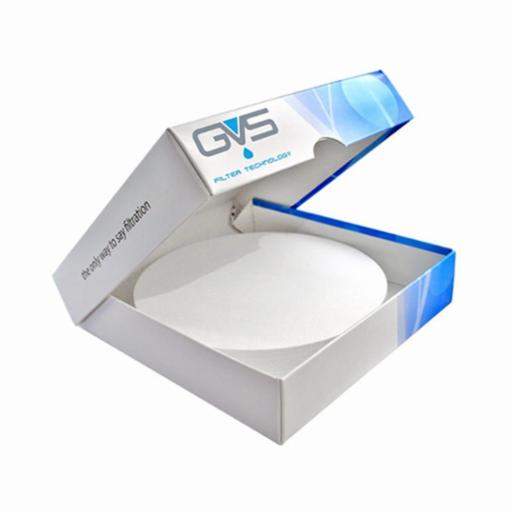 GVS Filter Paper, Disk, 150mm, Low Ash-Very Slow, Grade 05, 100/PK FP150DXS05QALC01