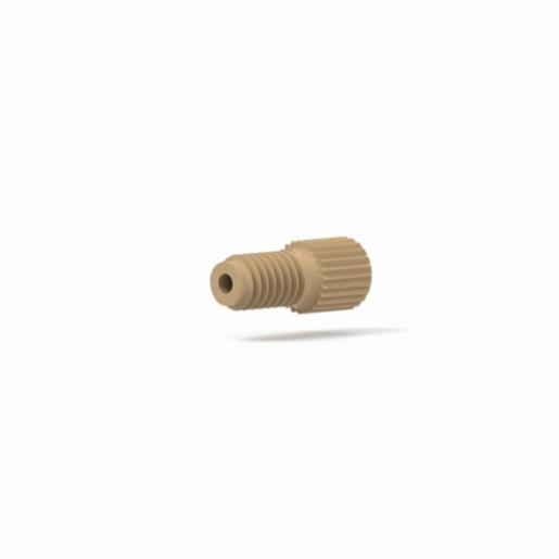 Idex Nut SF Short Knurl 1/16 PEEK M-653