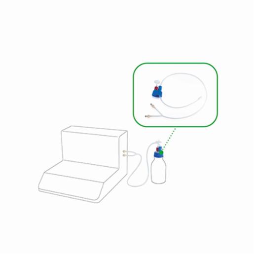 Interscience Spiral Plater - Double connection kit for GL45 bottle 414004