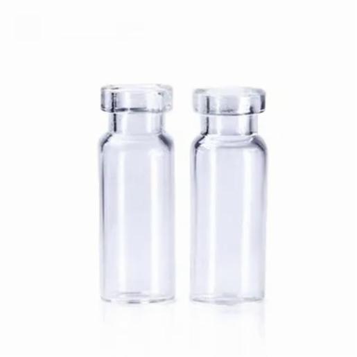 LabPRO QuickFit Crimp Headspace Vial 6ml, Clear Glass, 20mm Beveled Edge, Flat Bottom, Short Neck, 1000pcs/ctn LPQV5132