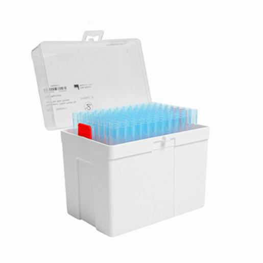 LabPRO QuickFit Pipette Tip 1250uL, Non-filter, Clear, Racked, Sterile, 4,800pcs/carton LPCP0007