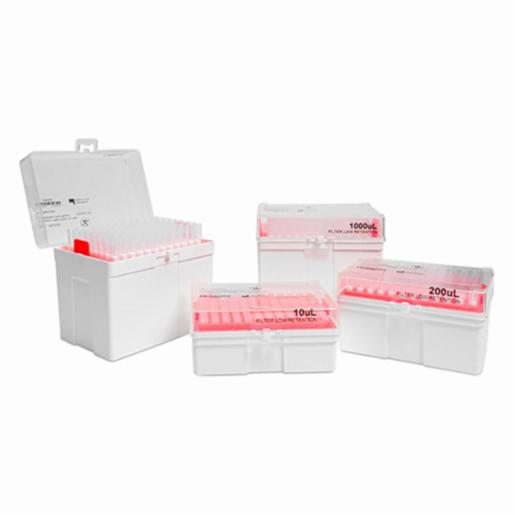 LabPRO QuickFit Pipette Tip 10uL, Non-Filter, Clear, Racked, Sterile, 4,800pcs/carton LPCP0045