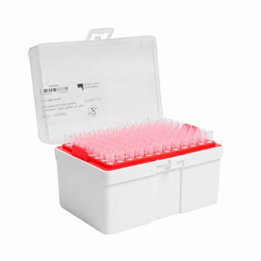 LabPRO QuickFit Pipette Tip 300uL, Filter, Clear, Racked, Sterile, 4,800pcs/carton LPCP0571