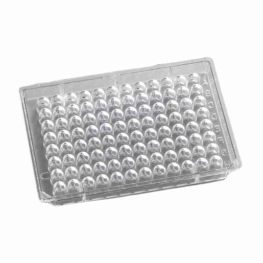 Porvair Sciences 96 round 270 µL well - Polystyrene, Clear, U Bottom, sterile 209104