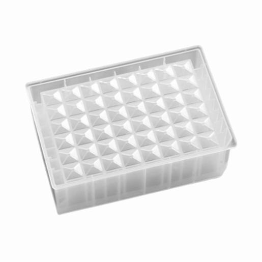 Porvair Sciences 48 square  well V bottom PP storage plate 360096