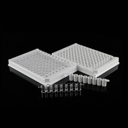 Wuxi Nest 96 Well ELISA Plate, Undetachable, High Binding, Clear, Sterile, 5/pk, 50/cs 514201