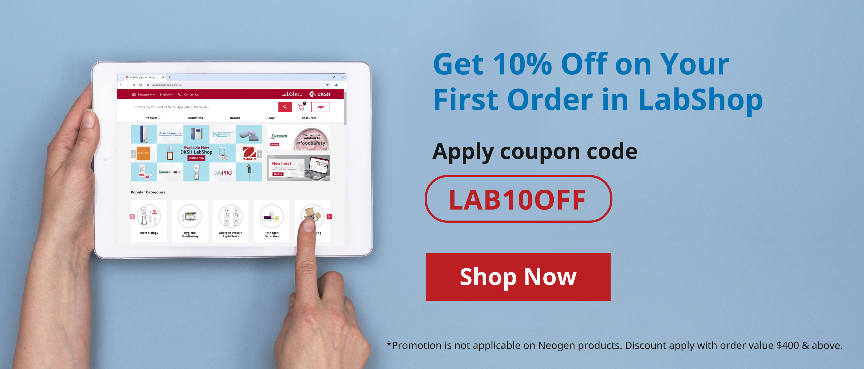 DKSH Singapore LabShop | Home